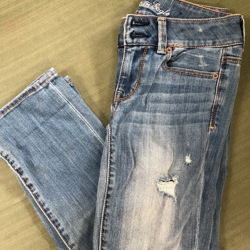 Women's American Eagle Crop Jeans- Size 2